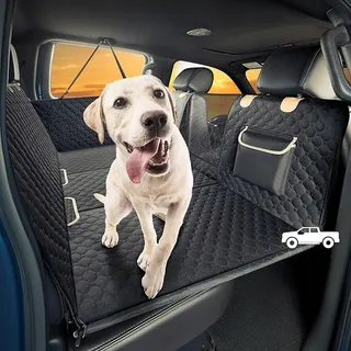 SHARLOVY Achterbankhoes Hond Groot Vrachtwagen Zwart — miniatuur 8