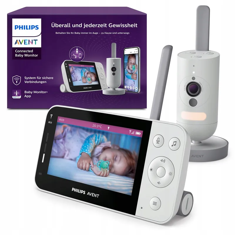 PHILIPS Avent Babyfoon HD Camera WiFi Nachtmodus SCD951/26 — foto 1