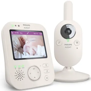 PHILIPS Avent Babyfoon Camera 3,5 Inch Zoom Thermometer — miniatuur 8