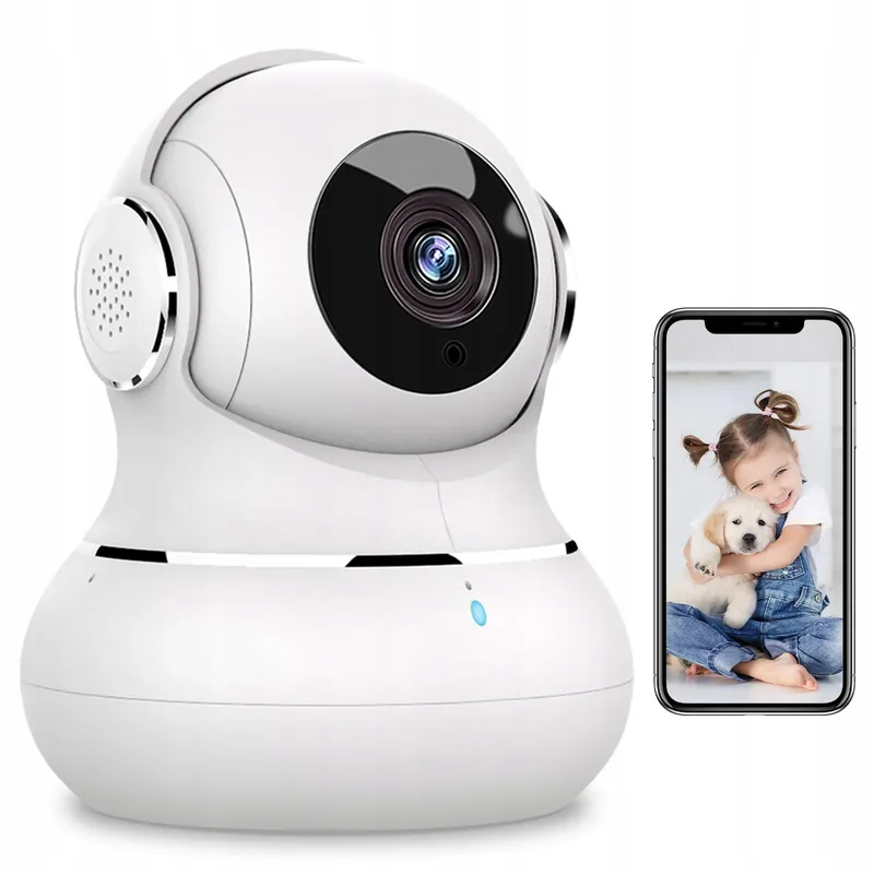 LITTLE ELF 2K Binnencamera Babyfoon 360 WiFi Audio Nachtzicht Alexa — foto 1