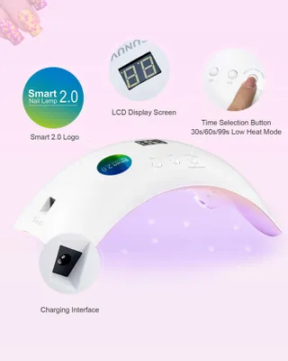 SUNUV UV LED Nagellamp met Timer en Sensor — miniatuur 11