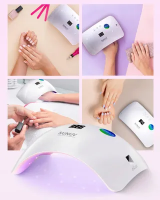 SUNUV UV LED Nagellamp met Timer en Sensor — miniatuur 6