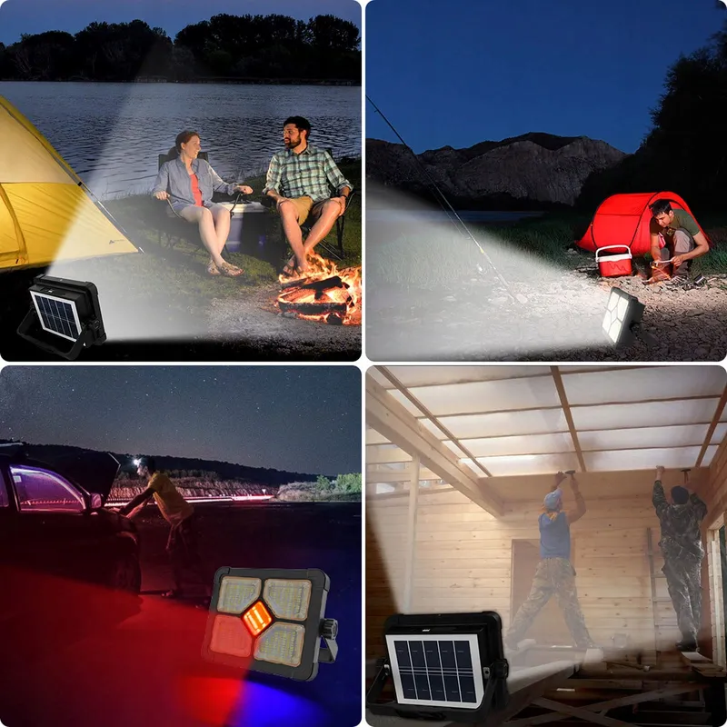 ERAY 150W LED Bouwlamp Solar Accu Met Afstandsbediening — foto 6