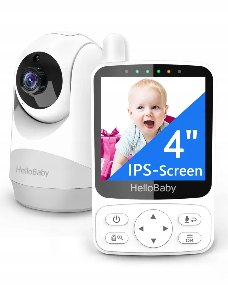 HELLOBABY Babyfoon met Camera 29u Batterij 2-Weg Audio — foto 1