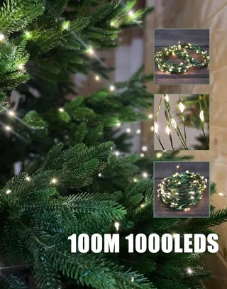 LED Lichtsnoer 100M 1000 LED Koperdraad Buiten Waterdicht — miniatuur 5
