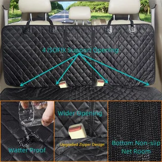 ANOSOSPECIAL Waterdichte Hondenmat Achterbank ISOFIX Auto — miniatuur 4