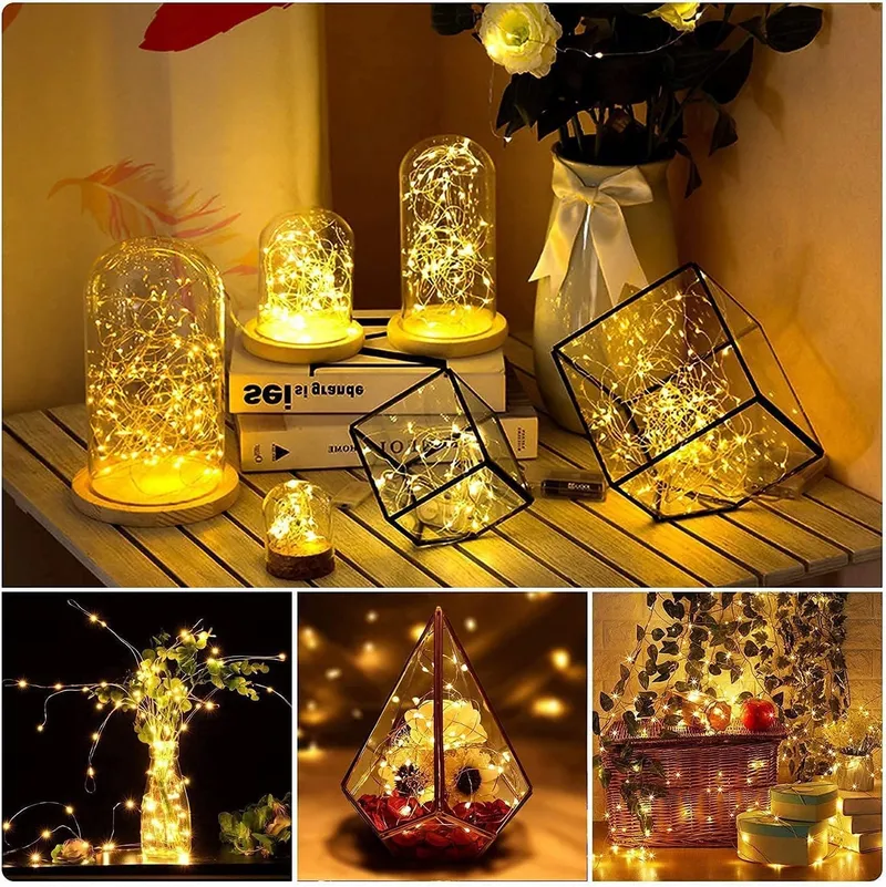 LED Lichtsnoer 100M 1000 LED Kerstboom Waterdicht Warm Wit — foto 6
