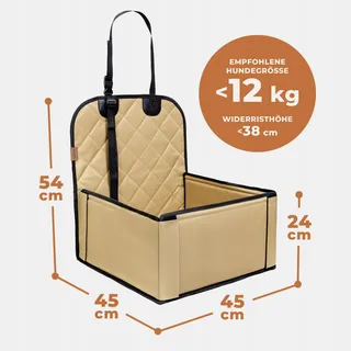 PETSAFE Duurzame Autostoel Voor Kleine En Middelgrote Honden Waterdicht — miniatuur 7