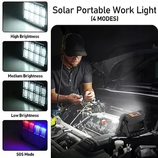 OHAYORI Oplaadbare LED Werklamp Camping USB Powerbank Tuin — miniatuur 2