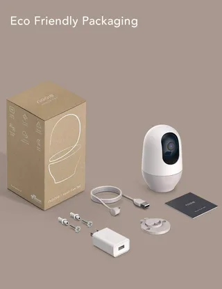 NOOIE Babyfooncamera 360 WiFi 1080P HD Nachtzicht Alexa