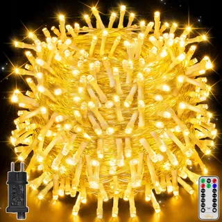 OLLNY Waterdichte Kerstverlichting 8 Standen 80M 800 LED — miniatuur 1