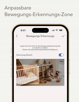 NOOIE Babyfoon WiFi 1080P HD Nachtzicht Alexa Bewegingsdetectie — miniatuur 6