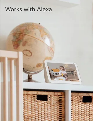 NOOIE Babyfoon WiFi 1080P HD Nachtzicht Alexa Bewegingsdetectie — miniatuur 7