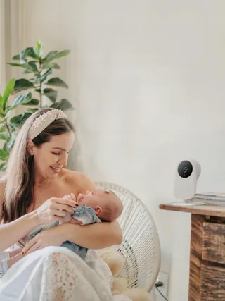 NOOIE Babyfoon WiFi 1080P HD Nachtzicht Alexa Bewegingsdetectie — miniatuur 9