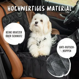 RUDELKÖNIG Waterafstotend Hondenzitje Achterbank Auto — miniatuur 5