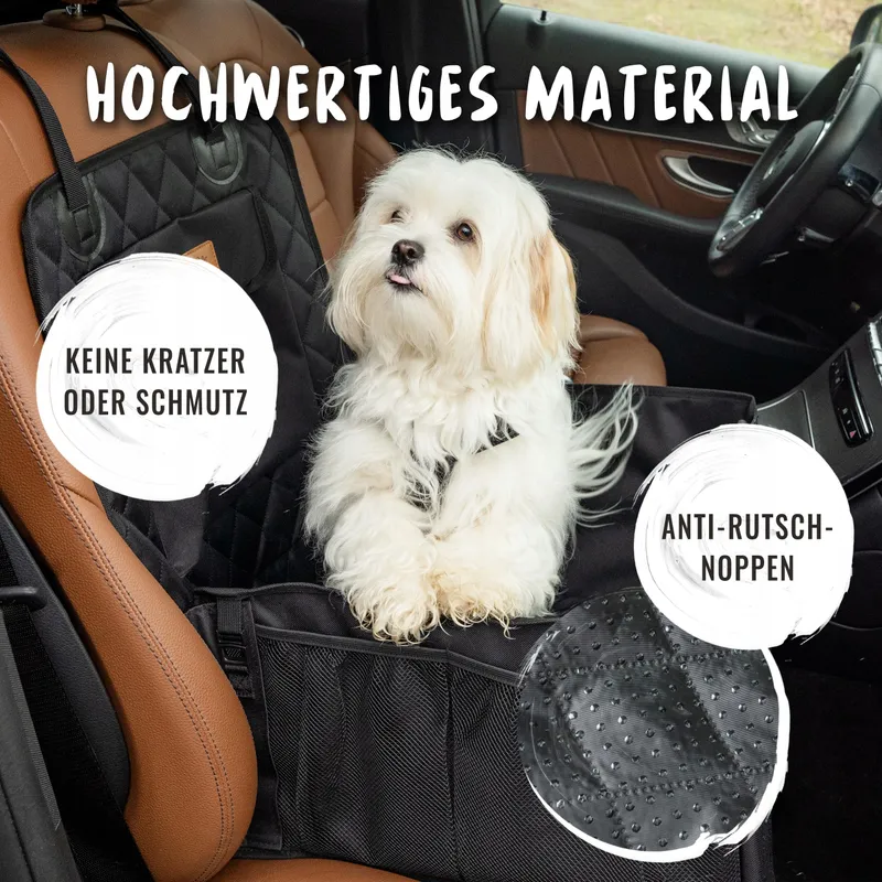 RUDELKÖNIG Waterafstotend Hondenzitje Achterbank Auto — foto 5