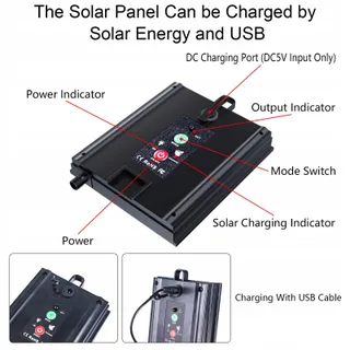 Solar LED Strip 10m RGB IP67 Waterdicht Tuinverlichting — miniatuur 4