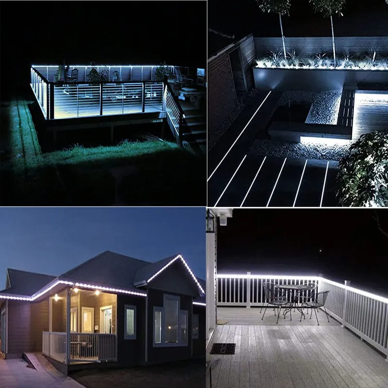 MIWATT LED Strip 10M IP67 Waterdicht 560 LED Koud Wit Tuin Zwembad — foto 7