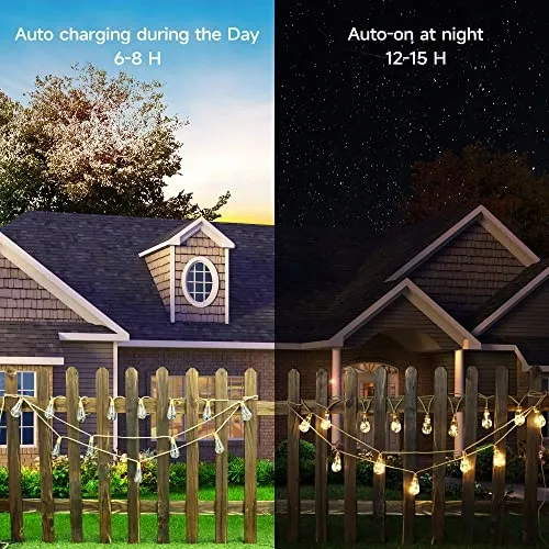 GEEMOO Solar LED Lichtsnoer IP65 6,4m Weerbestendig — foto 6