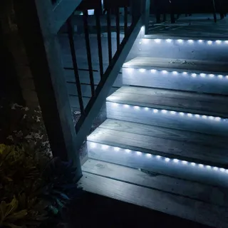 HOMELEO Solar LED Strip 6M 180LED Waterdicht 8 Standen Tuin Balkon — miniatuur 2