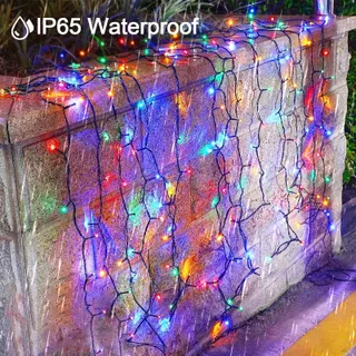ACXILEXY Solar Lichtsnoer 22M 200 LED IP65 Tuin Balkon — miniatuur 2