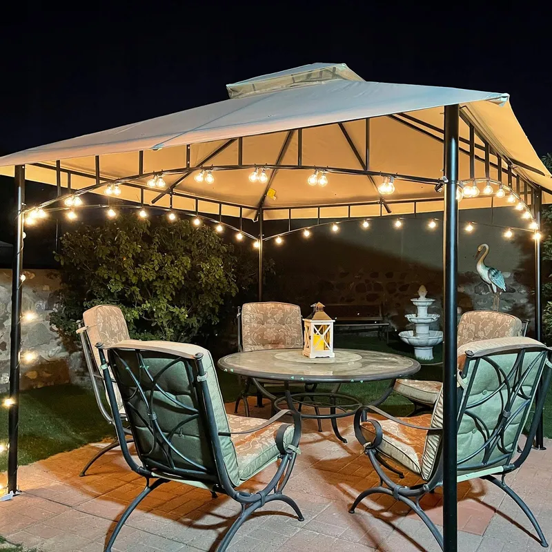 LED Buitenverlichting 30m 52 Lampen Warmwit Met Afstandsbediening — foto 7