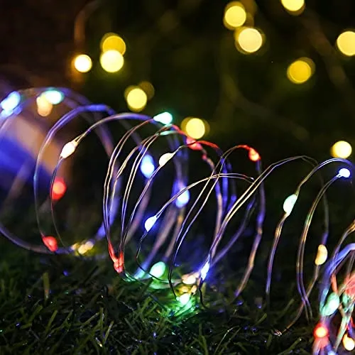 Solar Lichtsnoer Buiten 12M 120 LED Waterdicht Tuindecoratie — foto 6