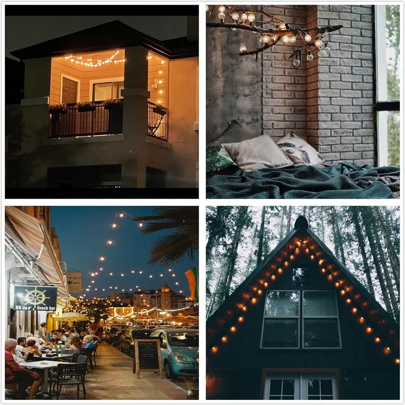 YUUCIO Tuinlichtketting LED 45M 75 G40 IP44 — foto 6