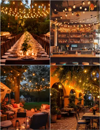 ZOTOYI LED Lichtketting 60M Waterdicht Tuin en Terras — miniatuur 8