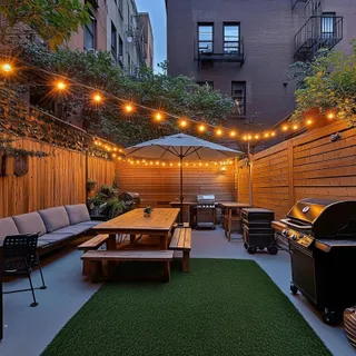 TOIPWEN LED Lichtsnoer Buiten 30M IP45 Afstandsbediening Terras Balkon — miniatuur 9