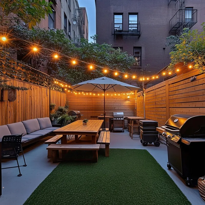TOIPWEN LED Lichtsnoer Buiten 30M IP45 Afstandsbediening Terras Balkon — foto 9