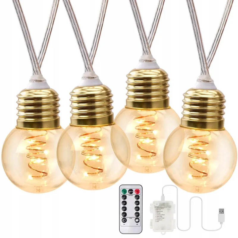 STARRYEVER G45 LED Lichtketting Buiten 20 LED 6M USB Binnen — foto 1