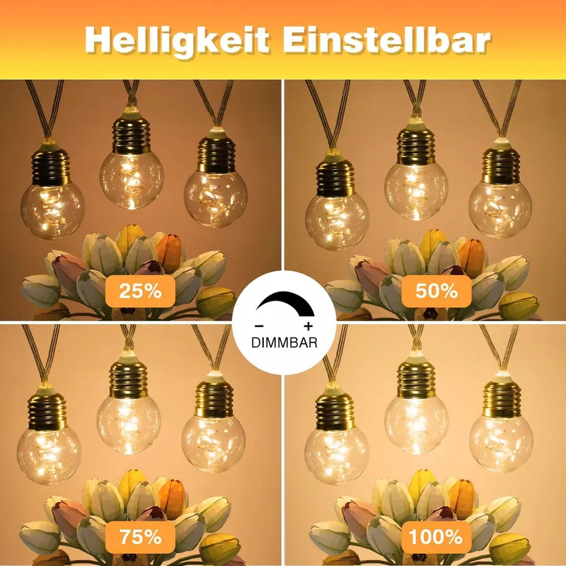 STARRYEVER G45 LED Lichtketting Buiten 20 LED 6M USB Binnen — foto 3