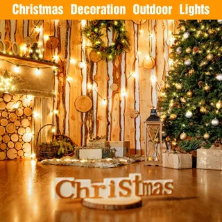 GLUROO LED Lichtketting Buiten 45,7m Waterdicht Tuin — miniatuur 6