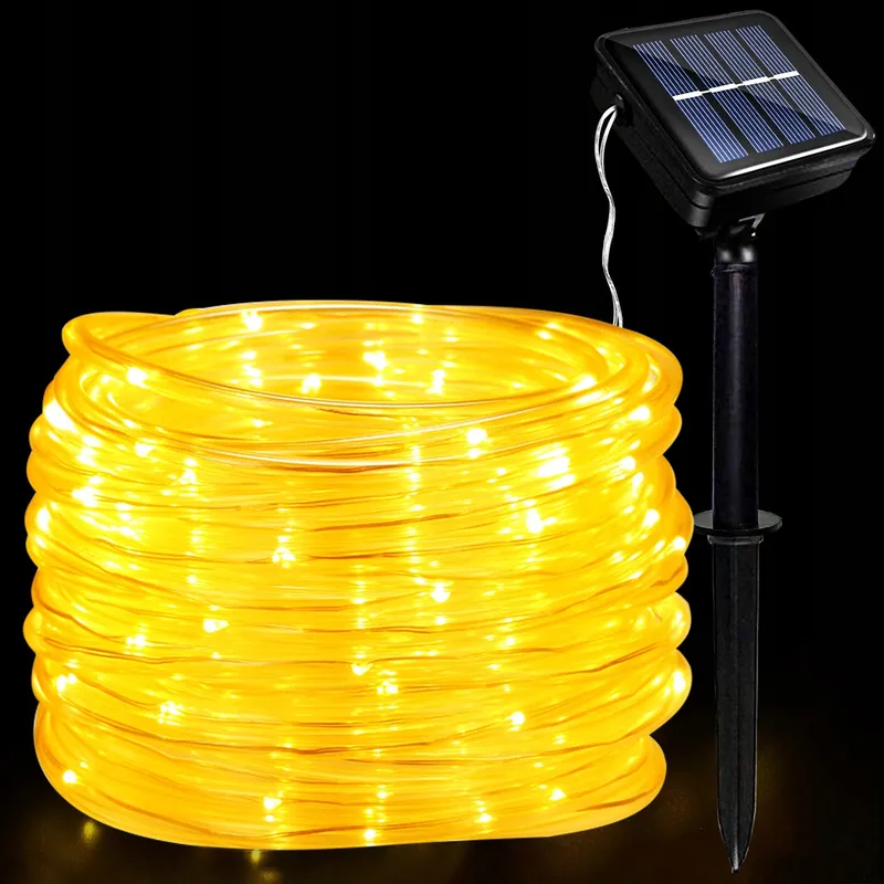 JIMACRO Solar Lichtketting IP65 12m 100LED Tuin Decoratie — foto 1