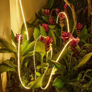 MIWATT Solar LED Strip 10m Warmwit 560 LED RF 17 Toetsen — miniatuur 7