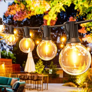 SVATER LED Lichtketting Buiten 45m 75+3 Lampen IP45 — miniatuur 1
