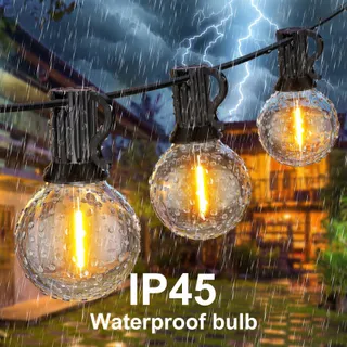 MIOOTLY LED Lichtsnoer Buiten 30M 46+4 LED Waterdicht Tuin Terras — miniatuur 5
