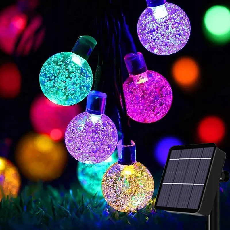 USEBER Solar Lichtsnoer 50LED 8 Standen Waterdicht Binnen Buiten — foto 1