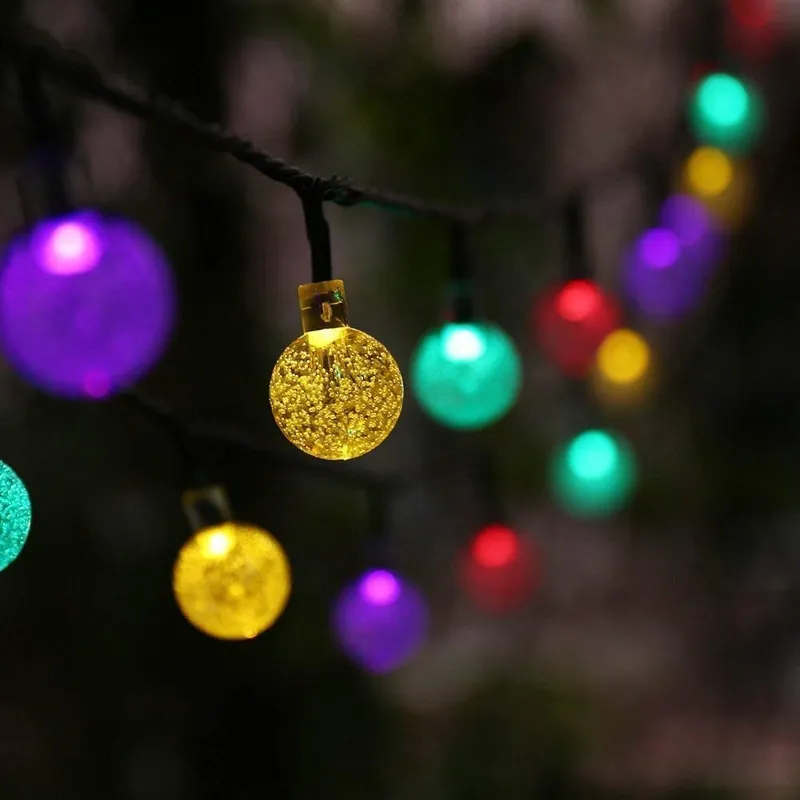 USEBER Solar Lichtsnoer 50LED 8 Standen Waterdicht Binnen Buiten — foto 7