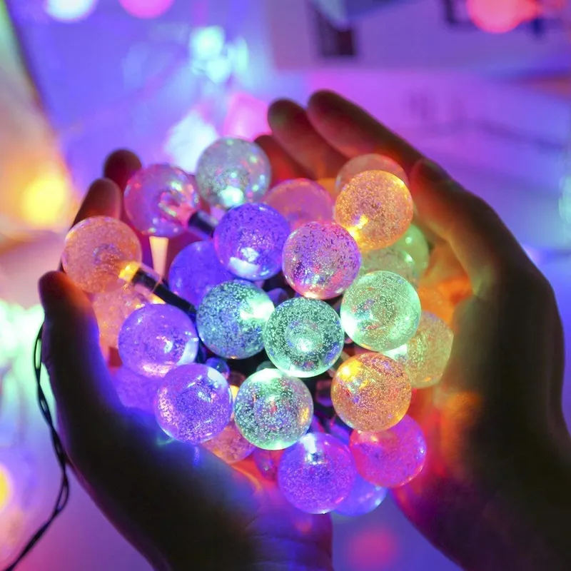 USEBER Solar Lichtsnoer 50LED 8 Standen Waterdicht Binnen Buiten — foto 3
