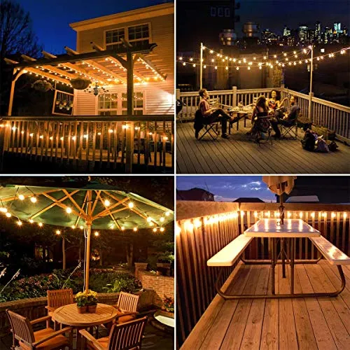 LE Solar Lichtsnoer Tuin 7,62M 25 LED USB Warmwit — foto 7