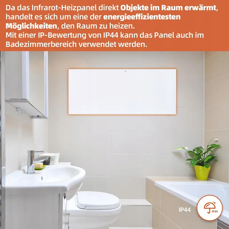 SHX Infrarood Verwarmingspaneel WiFi 700W Wandmontage Afstandsbediening — foto 5