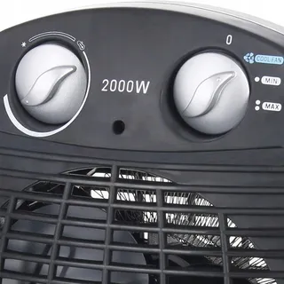 EMERIO Compacte Draagbare Ventilatorkachel 2000W Thermostaat 20m² — miniatuur 3