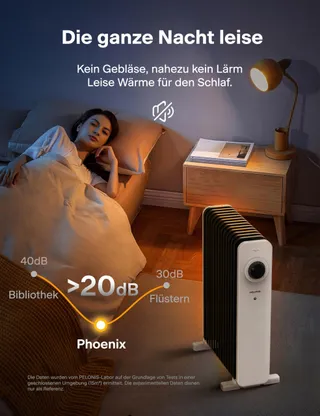 PELONIS Olieradiator 2500W 13 Ribben Thermostaat 3 Standen — miniatuur 4