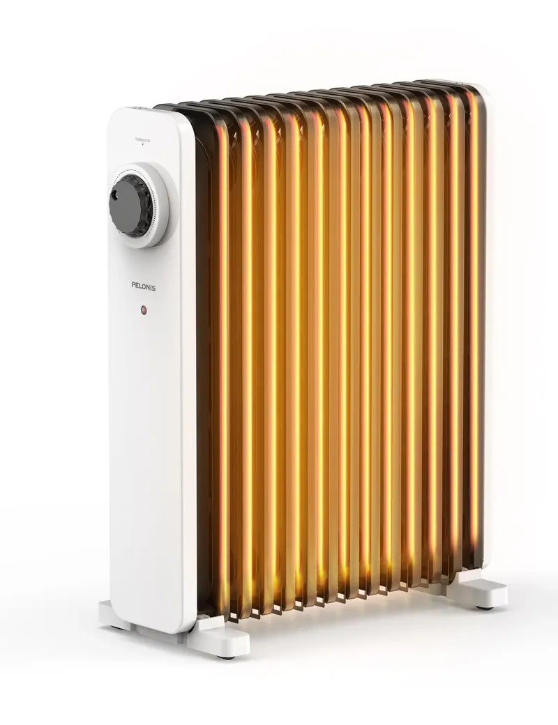 PELONIS Olieradiator 2500W 13 Ribben Thermostaat 3 Standen — foto 1
