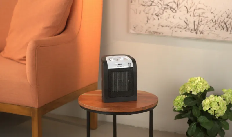 EMERIO 1800W ECO Keramische Ventilatorkachel Twee Standen Thermostaat — foto 6
