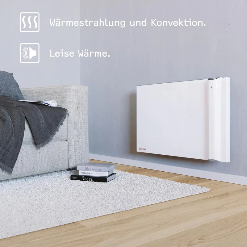 STIEBEL ELTRON CND 200 Wandconvector 2kW LCD Timer — foto 2
