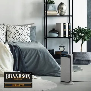 BRANDSON Ventilatorkachel Keramisch Afstandsbediening Badkamer — miniatuur 5