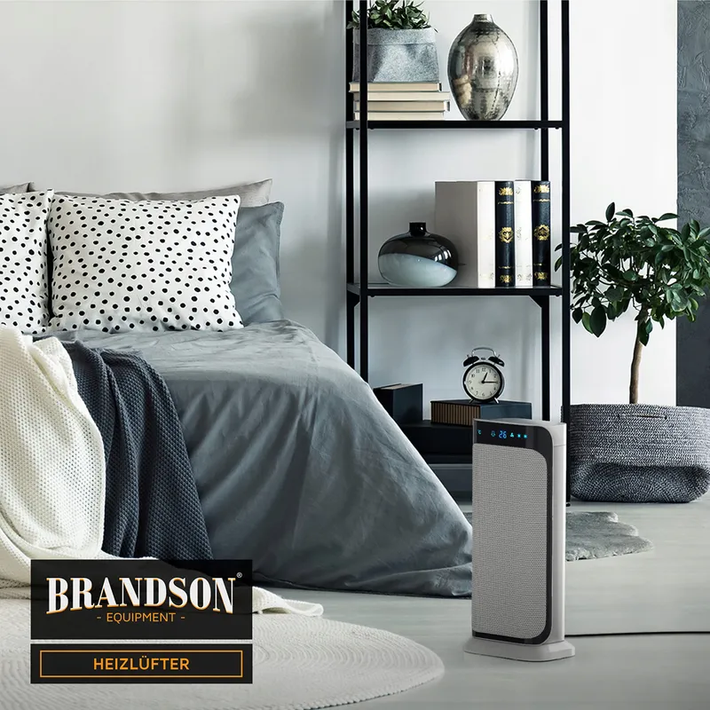 BRANDSON Ventilatorkachel Keramisch Afstandsbediening Badkamer — foto 5